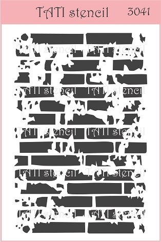 Трафарет гнучкий TATI stencil 3041