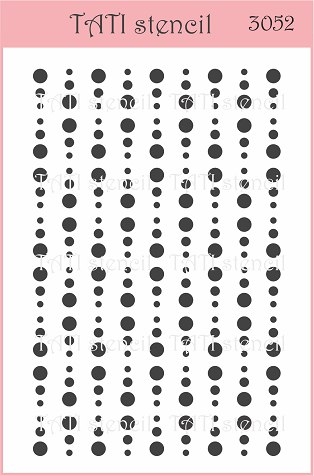 Stencil stencil flexible TATI 3052