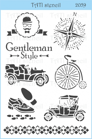 Stencil stencil volume TATI 2059