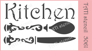 Трафарет гнучкий TATI stencil 5061