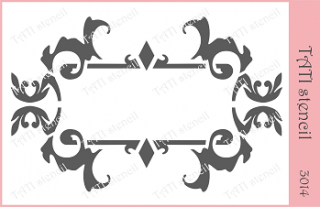 Трафарет гнучкий TATI stencil 3014