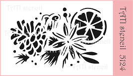 Трафарет гнучкий TATI stencil 5124