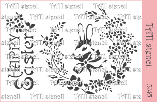 Трафарет гибкий TATI stencil 3145