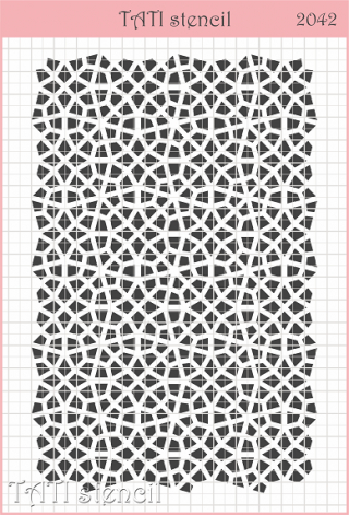 Трафарет гнучкий TATI stencil 2042