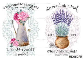 A4 decoupage card Hobby-Decor, HD060PR