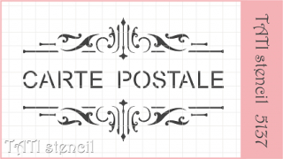 The stencil is a versatile stencil TATI 5137